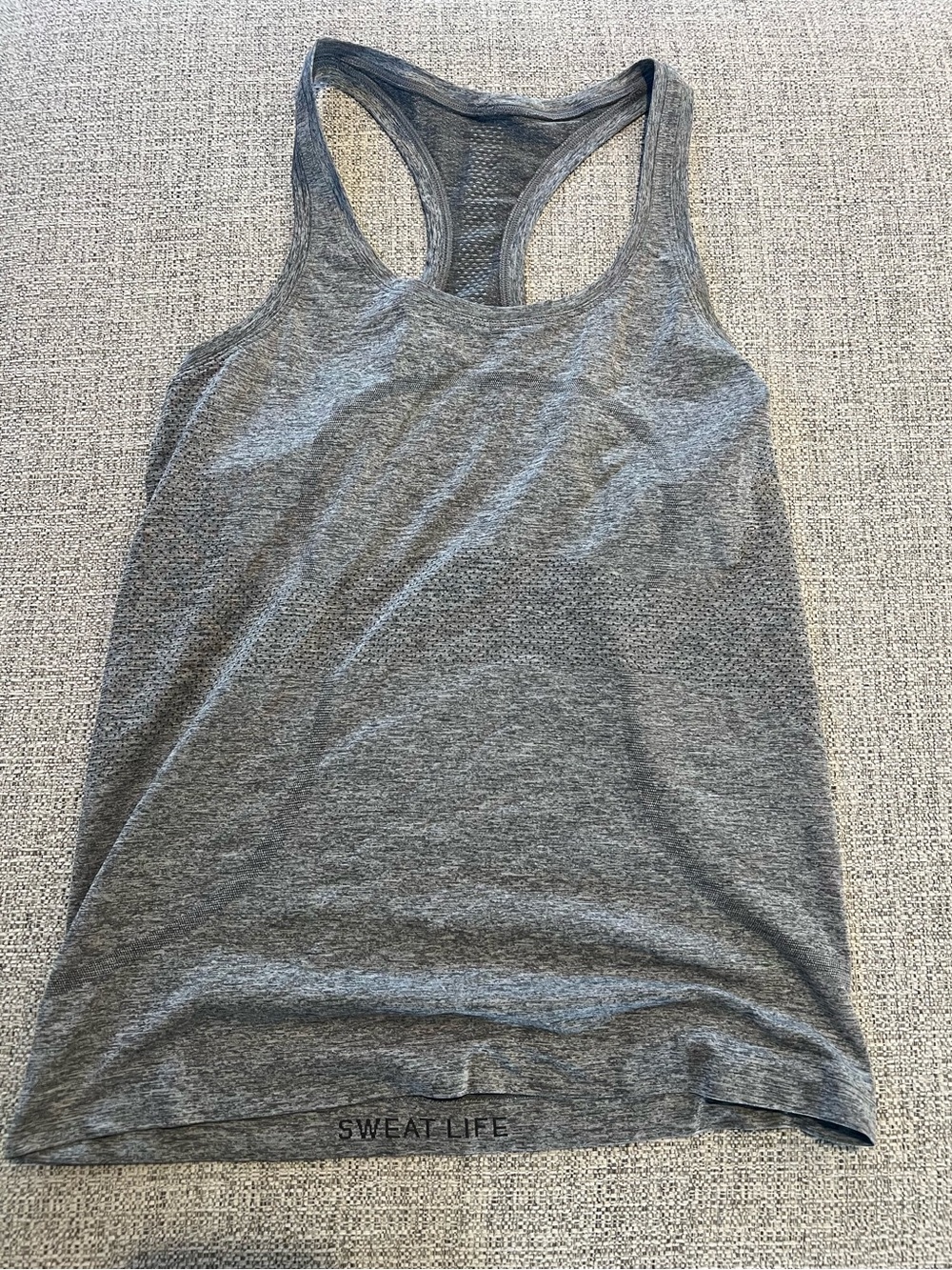 lululemon athletica Gray Racerback Tank